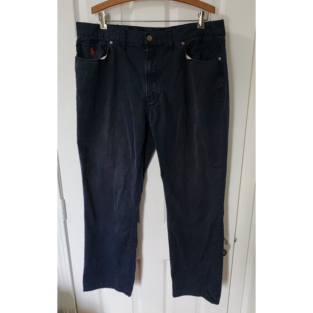Polo Ralph Lauren Authentic Dungrarees Navy/Blue Men Chino Pants Size 38X30